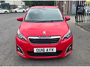 Used 2016 Peugeot 108 Allure Red - Interior and Exterior details 2