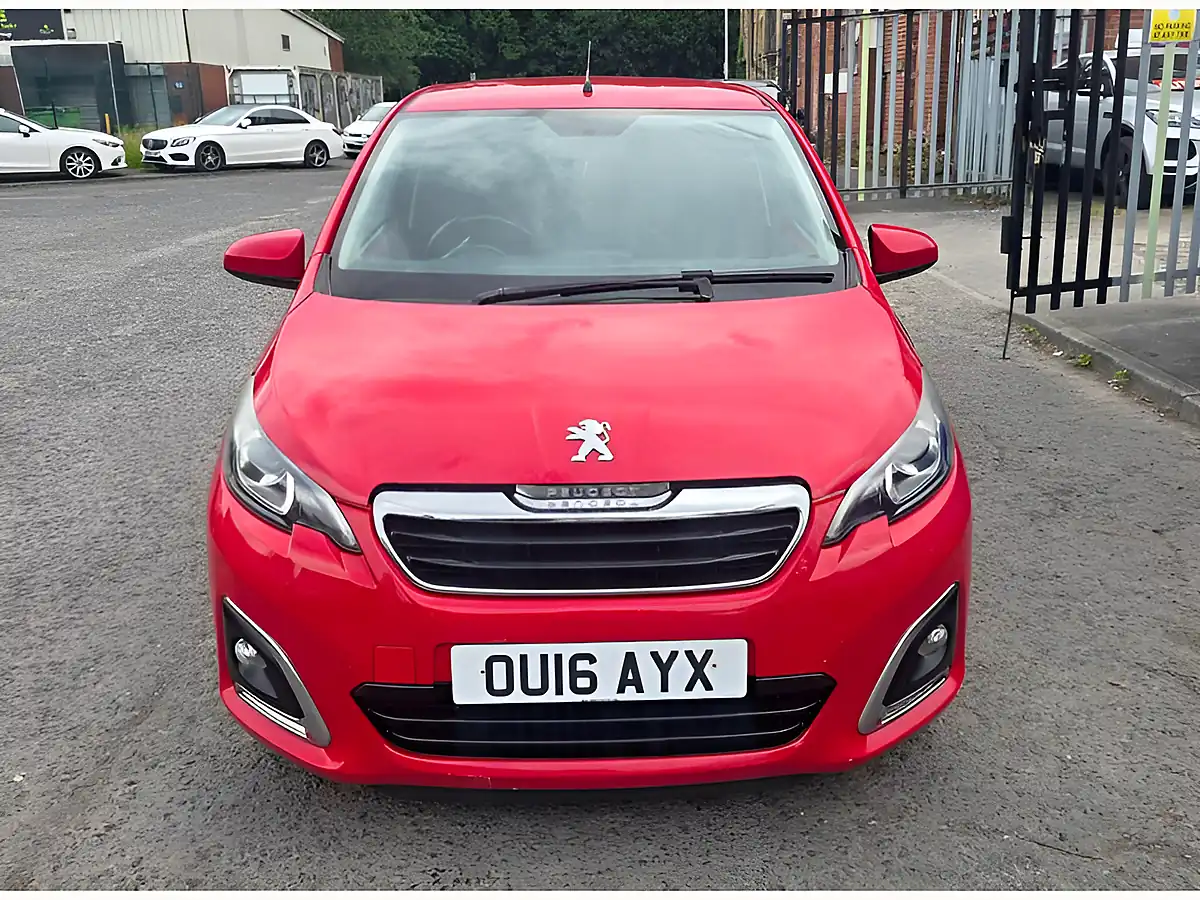 Used 2016 Peugeot 108 Allure Red - Interior and Exterior details 2