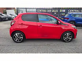 Used 2016 Peugeot 108 Allure Red - Interior and Exterior details 8