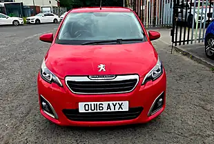 Used 2016 Peugeot 108 Allure Red - Interior and Exterior details 2