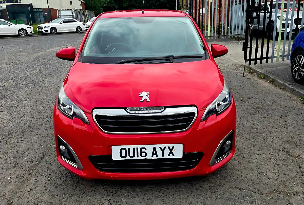 Used 2016 Peugeot 108 Allure Red - Interior and Exterior details 2
