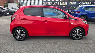 Used 2016 Peugeot 108 Allure Red - Interior and Exterior details 8