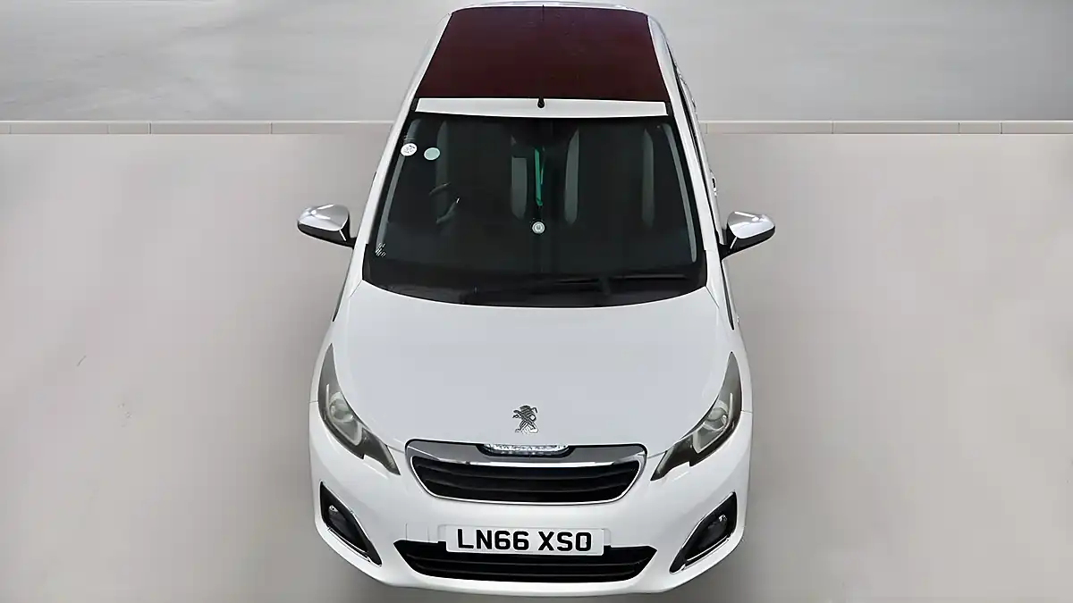 Used 2016 Peugeot 108 Allure Top White - Interior and Exterior details 2