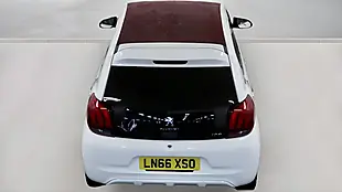 Used 2016 Peugeot 108 Allure Top White - Interior and Exterior details 6
