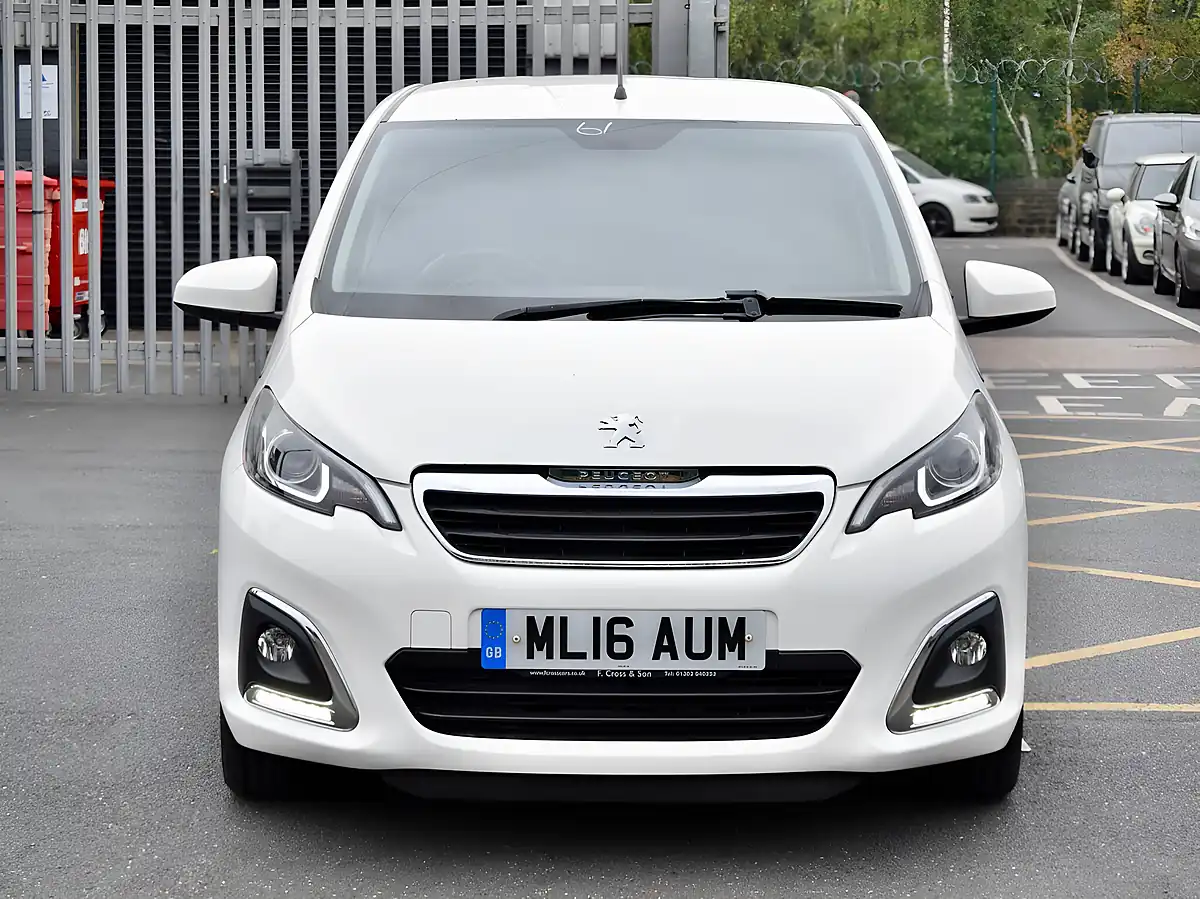 Used 2016 Peugeot 108 Allure White - Interior and Exterior details 2