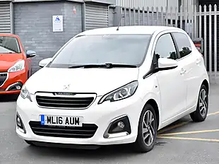 Used 2016 Peugeot 108 Allure White - Interior and Exterior details 3
