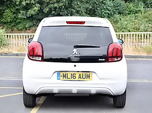 Used 2016 Peugeot 108 Allure White - Interior and Exterior details 6