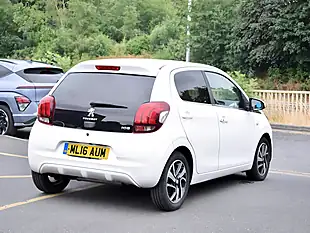 Used 2016 Peugeot 108 Allure White - Interior and Exterior details 8