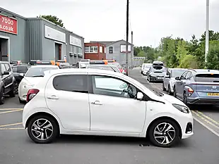 Used 2016 Peugeot 108 Allure White - Interior and Exterior details 9