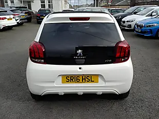 Used 2016 Peugeot 108 Allure White - Interior and Exterior details 5