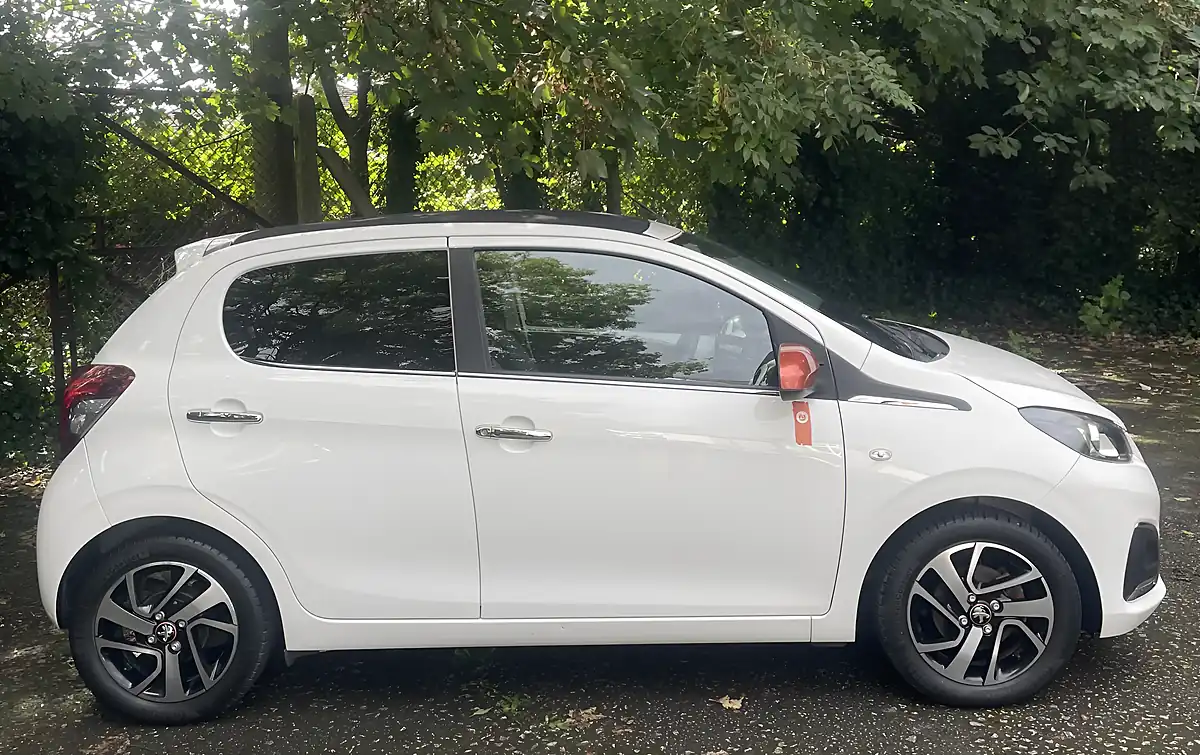 Used 2016 Peugeot 108 Roland Garros White - Interior and Exterior details 2