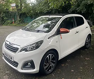 Used 2016 Peugeot 108 Roland Garros White - Interior and Exterior details 3