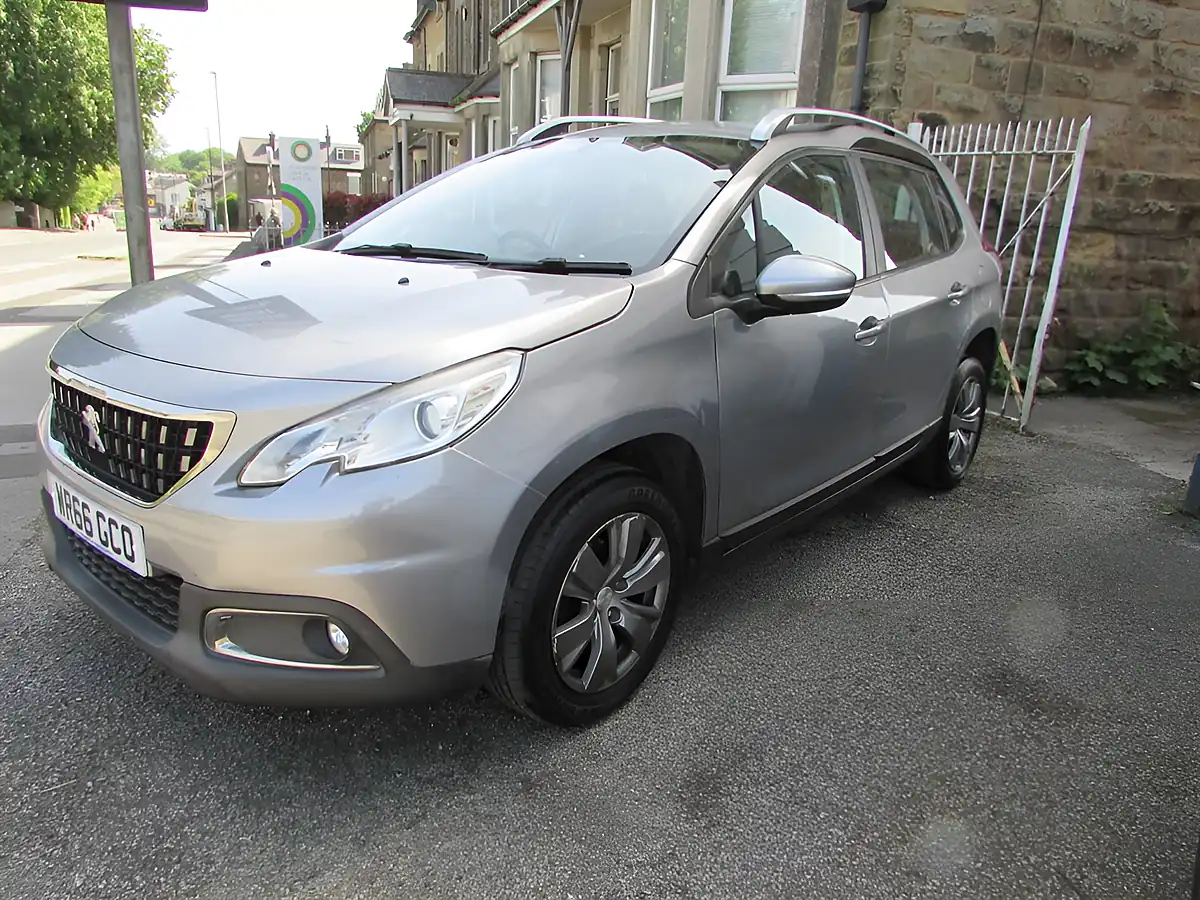 Used 2016 Peugeot 2008 Active Grey - Front View