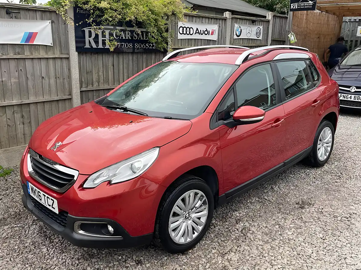 Used 2016 Peugeot 2008 Active Red - Front View