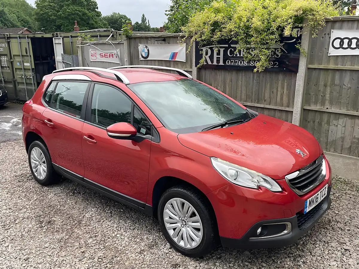 Used 2016 Peugeot 2008 Active Red - Interior and Exterior details 2