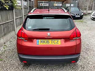 Used 2016 Peugeot 2008 Active Red - Interior and Exterior details 8