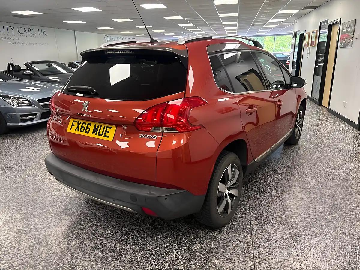Used 2016 Peugeot 2008 Allure Amber Red - Interior and Exterior details 11