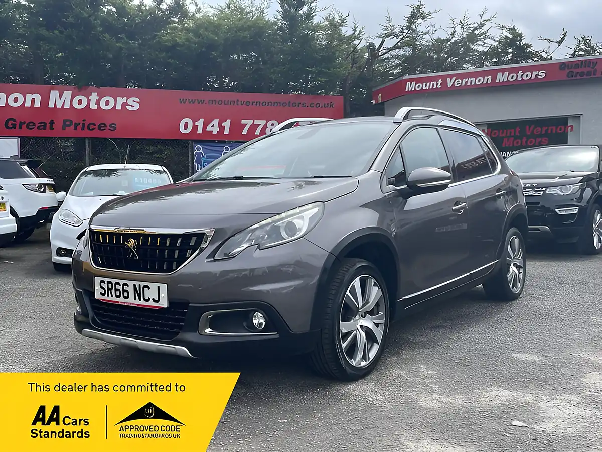 Used 2016 Peugeot 2008 Allure Grey - Front View