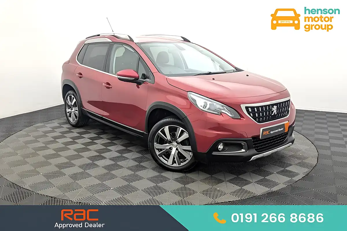 Used 2016 Peugeot 2008 Allure Red - Front View
