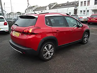 Used 2016 Peugeot 2008 Allure Red - Interior and Exterior details 6