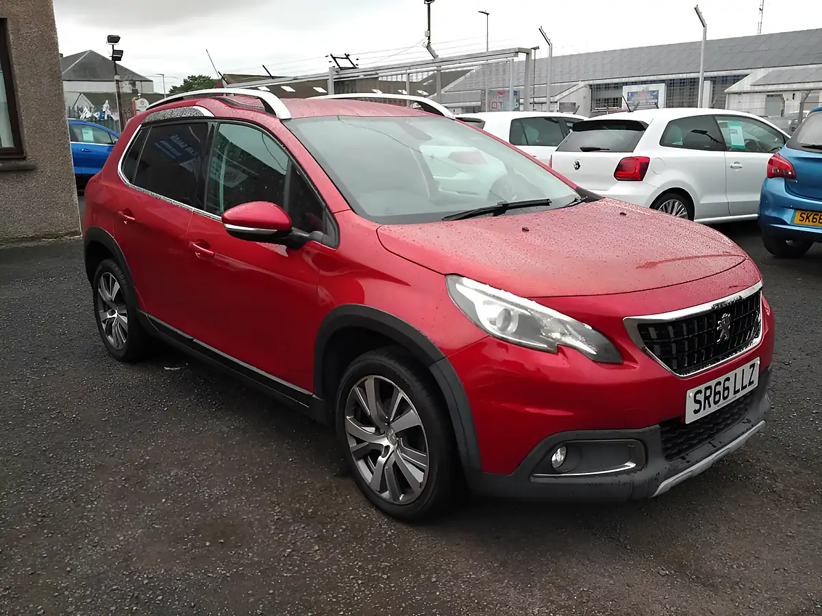 Used 2016 Peugeot 2008 Allure Red - Interior and Exterior details 9