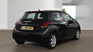 Used 2016 Peugeot 208 Active Black Black - Interior and Exterior details 2