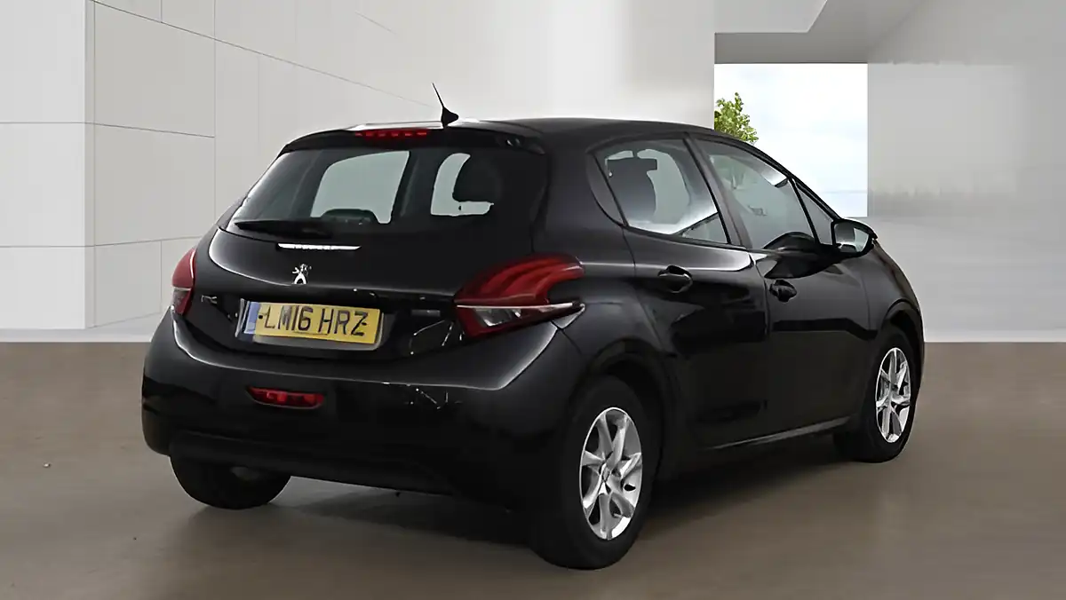 Used 2016 Peugeot 208 Active Black Black - Interior and Exterior details 2