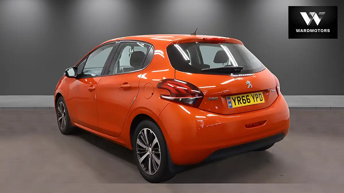 Used 2016 Peugeot 208 Active Design Menthol Orange Orange - Interior and Exterior details 2