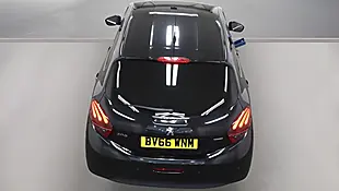 Used 2016 Peugeot 208 Allure Black Black - Interior and Exterior details 10