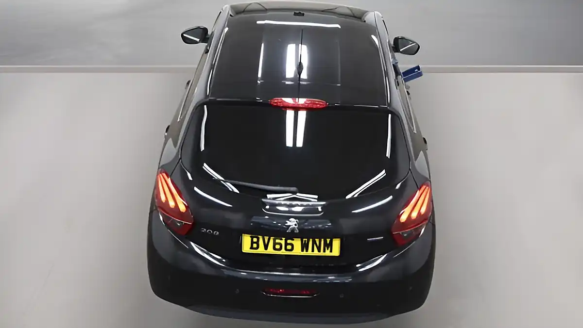 Used 2016 Peugeot 208 Allure Black Black - Interior and Exterior details 10