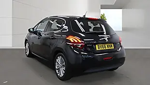 Used 2016 Peugeot 208 Allure Black Black - Interior and Exterior details 2
