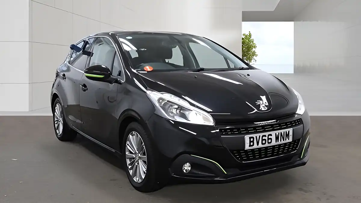 Used 2016 Peugeot 208 Allure Black Black - Interior and Exterior details 3
