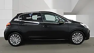 Used 2016 Peugeot 208 Allure Black Black - Interior and Exterior details 9