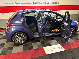 Used 2016 Peugeot 208 Allure Blue - Interior and Exterior details 10