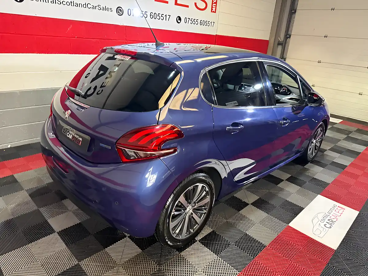 Used 2016 Peugeot 208 Allure Blue - Interior and Exterior details 11