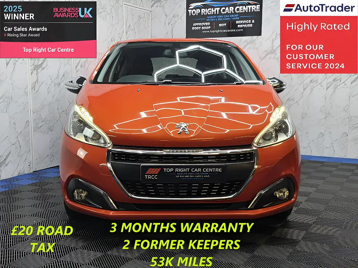 Used 2016 Peugeot 208 Allure Orange - Interior and Exterior details 2