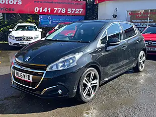 Used 2016 Peugeot 208 GT Line Black - Interior and Exterior details 4