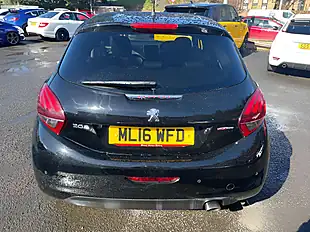 Used 2016 Peugeot 208 GT Line Black - Interior and Exterior details 7