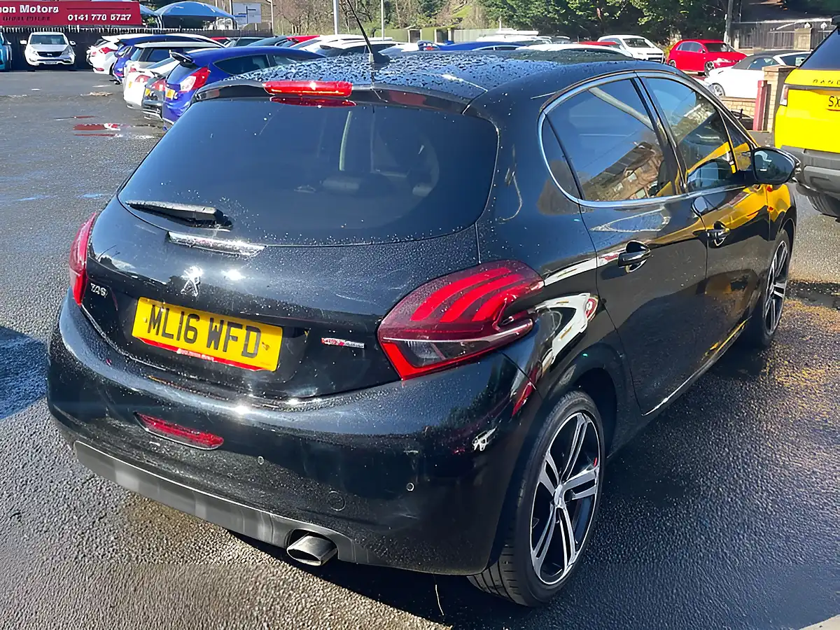 Used 2016 Peugeot 208 GT Line Black - Interior and Exterior details 8