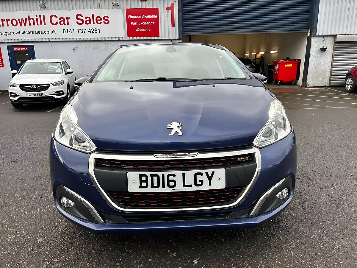 Used 2016 Peugeot 208 GT Line Blue - Interior and Exterior details 9