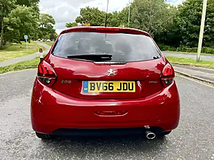 Used 2016 Peugeot 208 GT Line Red - Interior and Exterior details 5