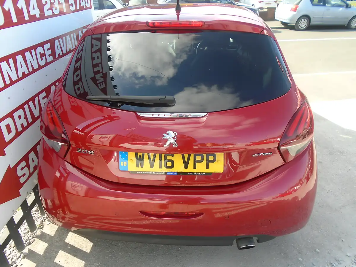 Used 2016 Peugeot 208 GT Line Red - Interior and Exterior details 15