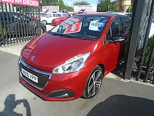 Used 2016 Peugeot 208 GT Line Red - Interior and Exterior details 3