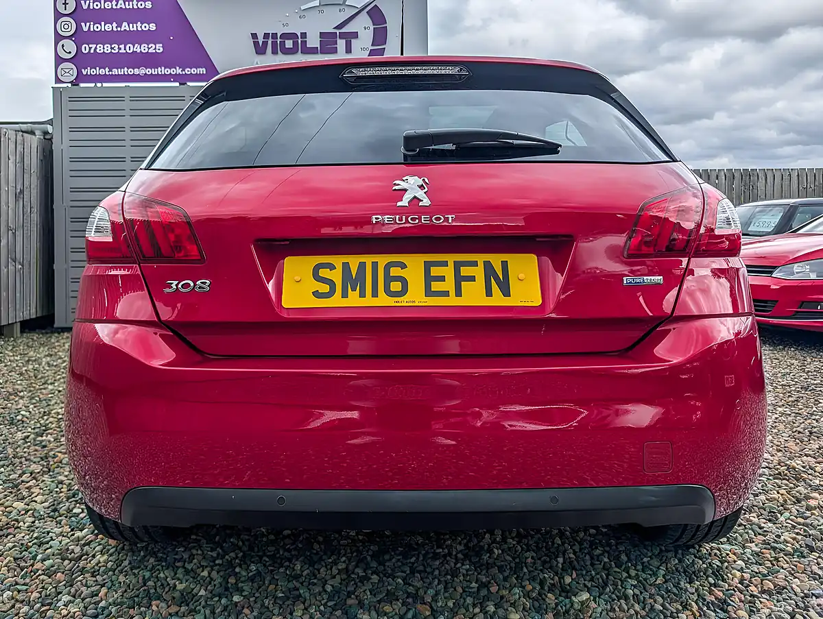 Used 2016 Peugeot 308 Active Red - Interior and Exterior details 10