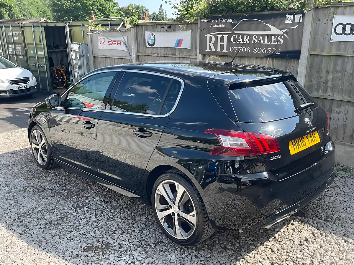 Used 2016 Peugeot 308 GT Line Black - Interior and Exterior details 7