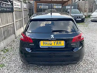 Used 2016 Peugeot 308 GT Line Black - Interior and Exterior details 8