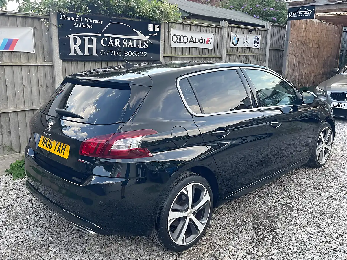 Used 2016 Peugeot 308 GT Line Black - Interior and Exterior details 9