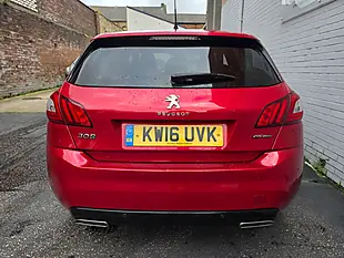 Used 2016 Peugeot 308 GT Line Red - Interior and Exterior details 5