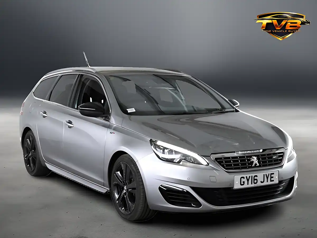 Used 2016 Peugeot 308 GT Sw Grey - Front View