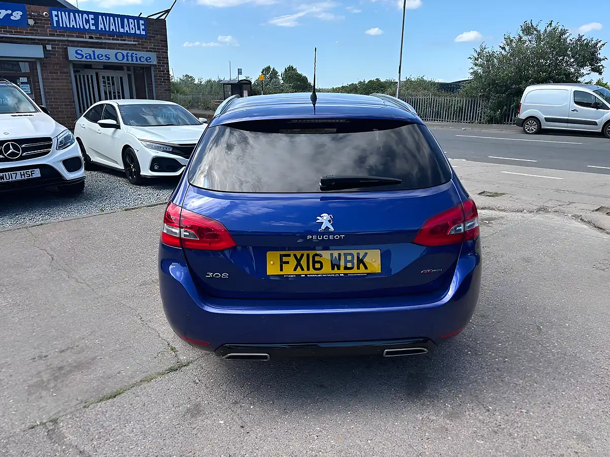 Used 2016 Peugeot 308 Sw GT Line Blue - Interior and Exterior details 8